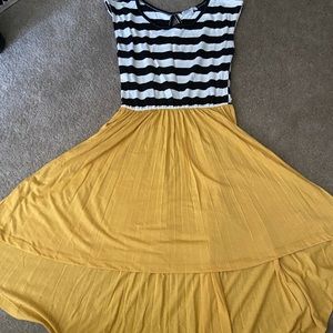 XS charlotte ruse hi-low dress